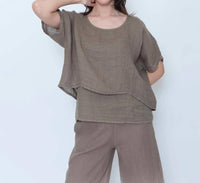Blueberry - Light Layers Top