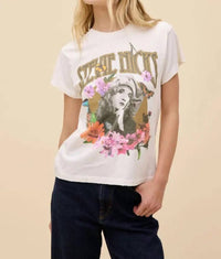 Daydreamer - Stevie Nicks Flower Collage Tour Short Sleeve Tee