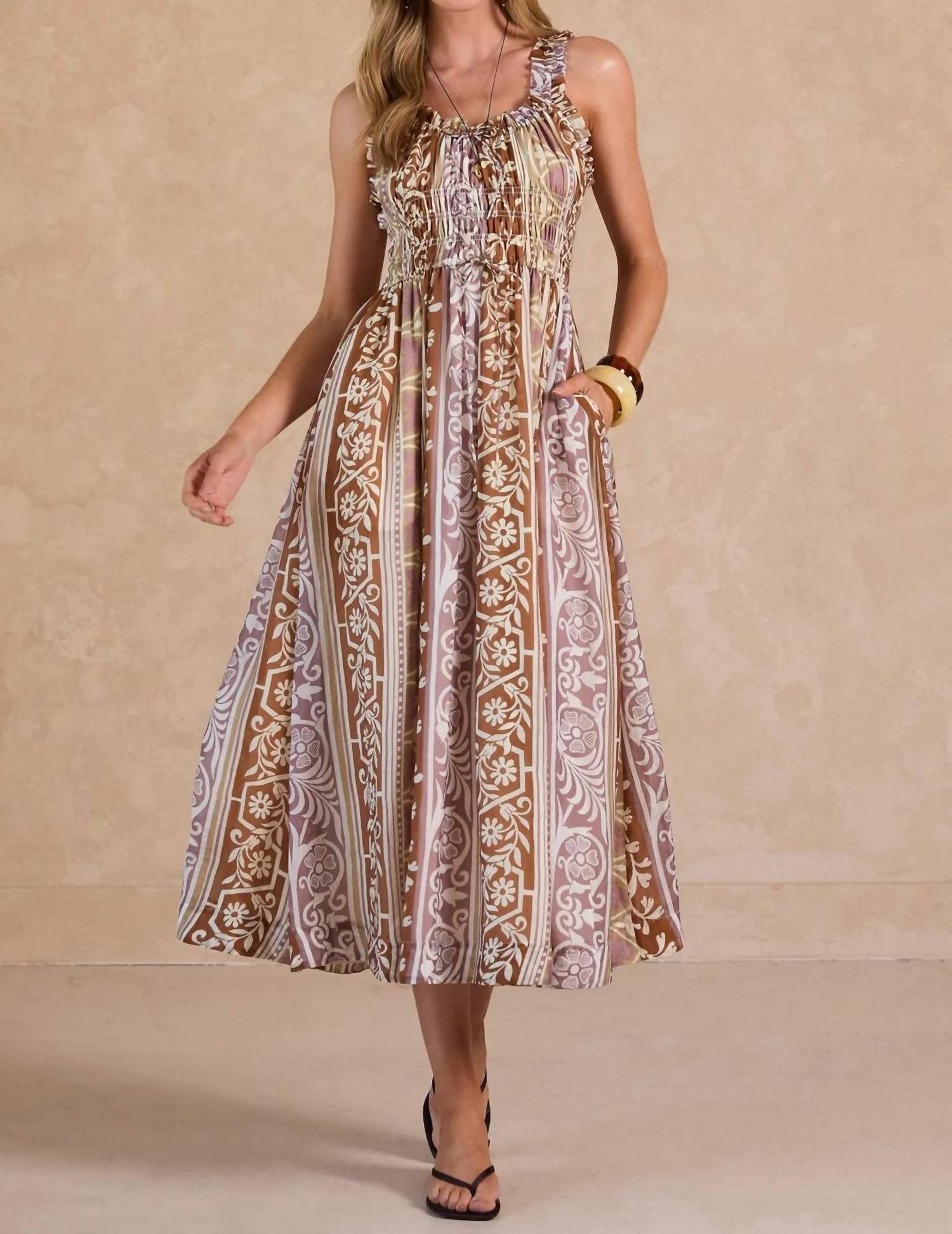 Nyland - Femi Sweetheart Neckline Dress