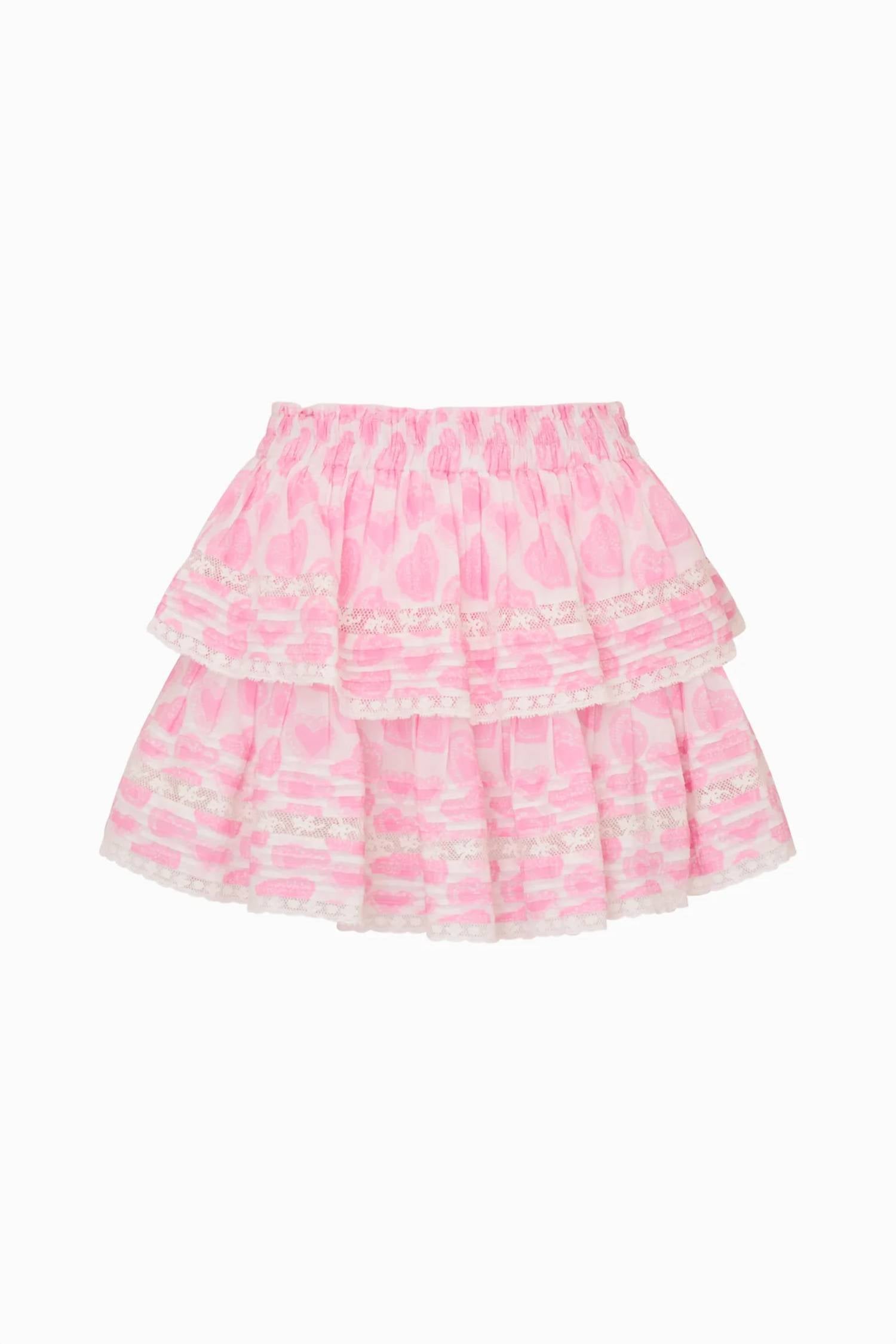 Loveshackfancy - Women's Ruffle mini skirt