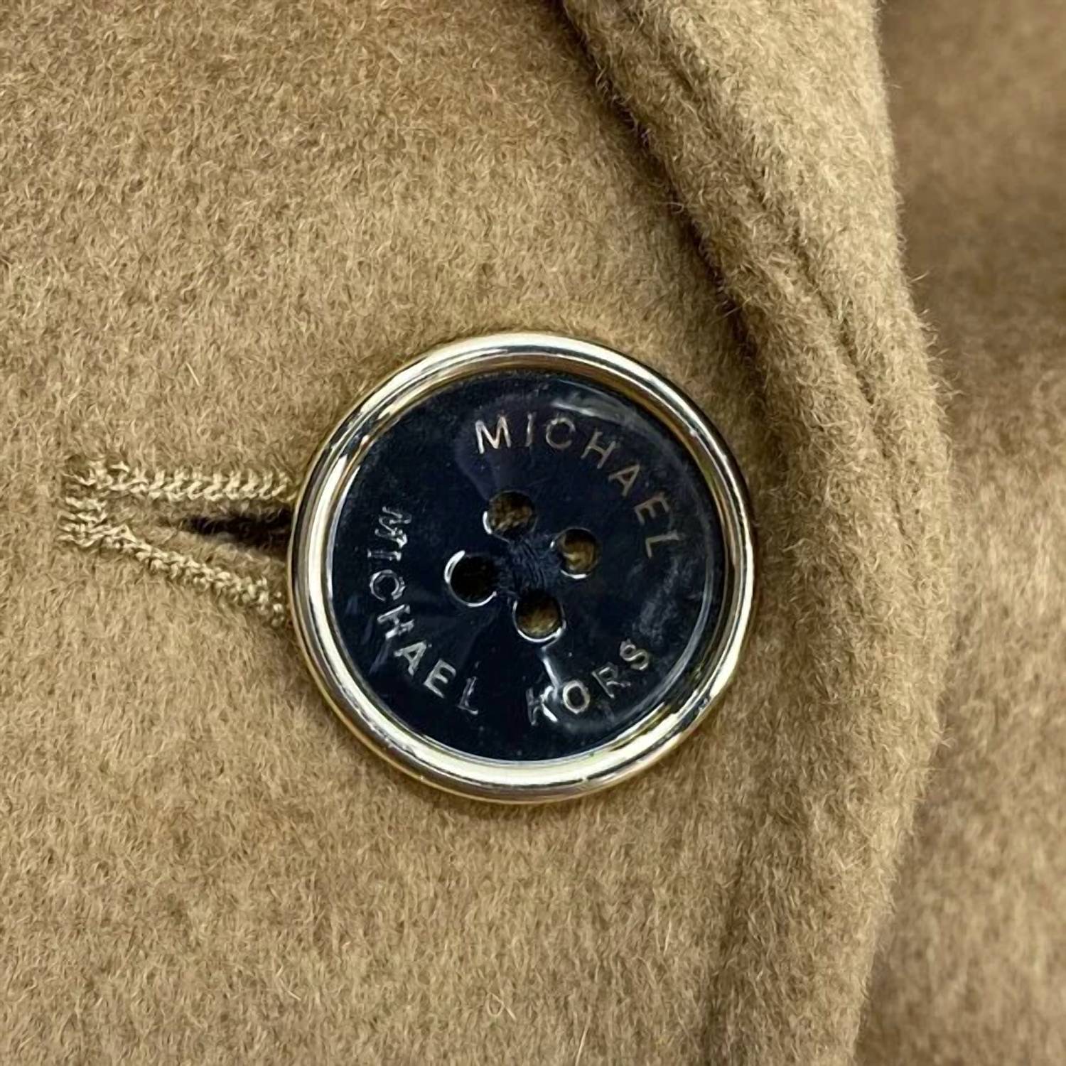 Michael Kors - Single-breasted Notch Lapel Coat