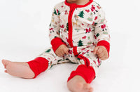 Emerson And Friends - Cozy Christmas Bamboo Convertible Baby Pajama