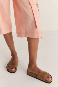 Free People - Women's Shore Cut Out Footbed Sandals