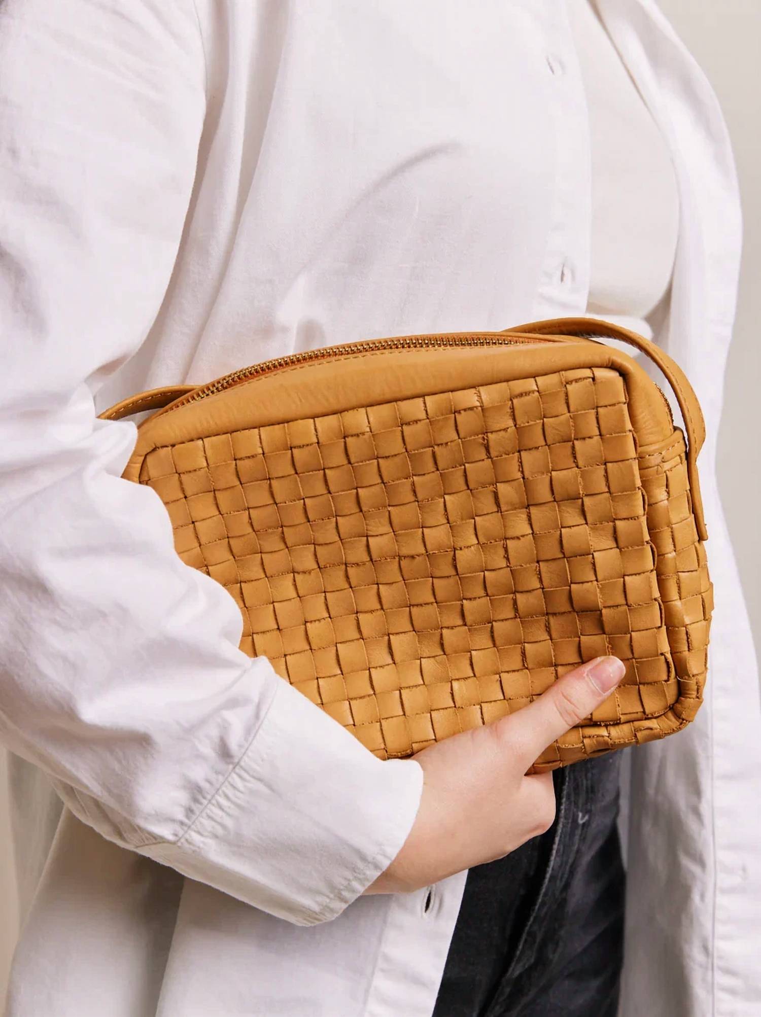 Able - Women's Valerie Woven Crossbody Bag