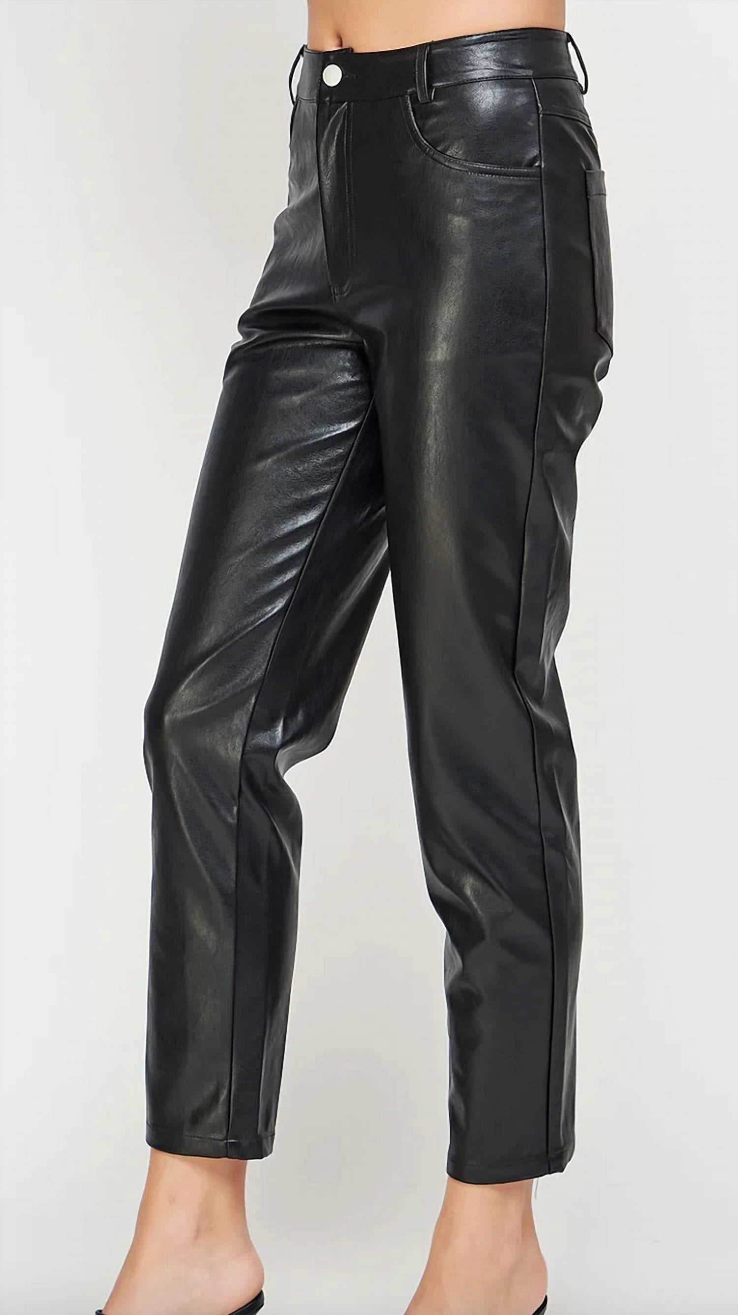 Strut & Bolt - Naughty And Nice Faux Leather Pants