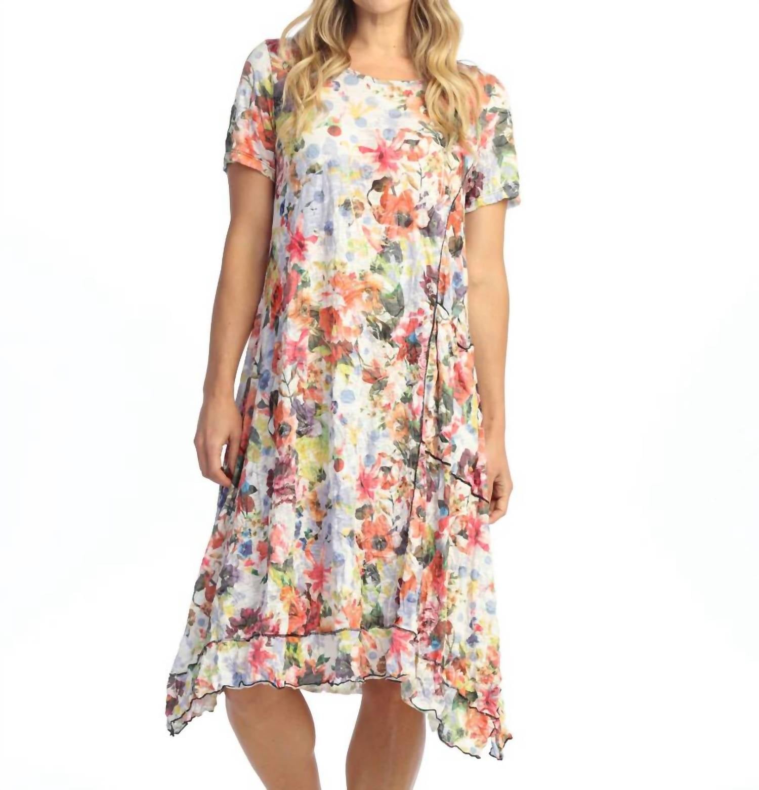 Jess & Jane - April Crushed Pocket Dress