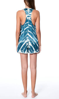 Young Fabulous & Broke - SAGE HEAVY SATIN TANK