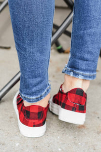 Gypsy Jazz - Women's Buffalo Plaid Sneaker