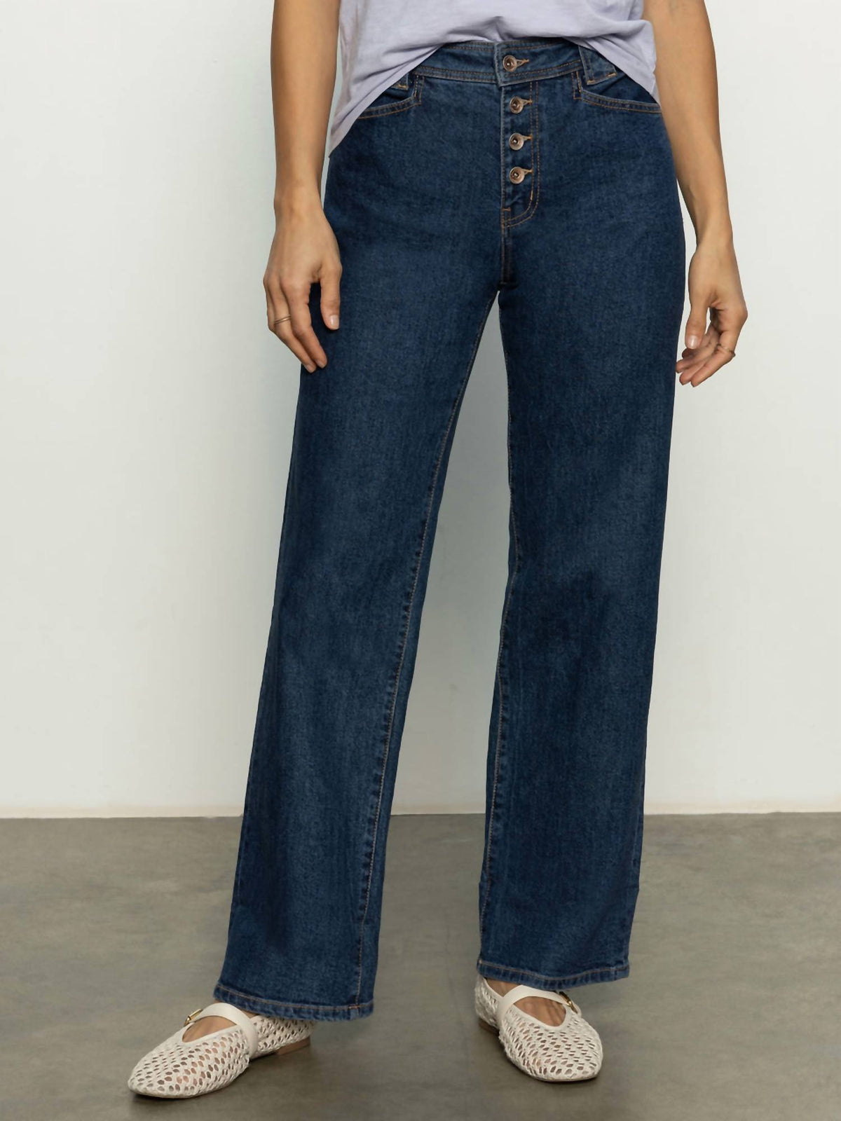 Sanctuary - Luna Cuffed Standard Rise Jeans
