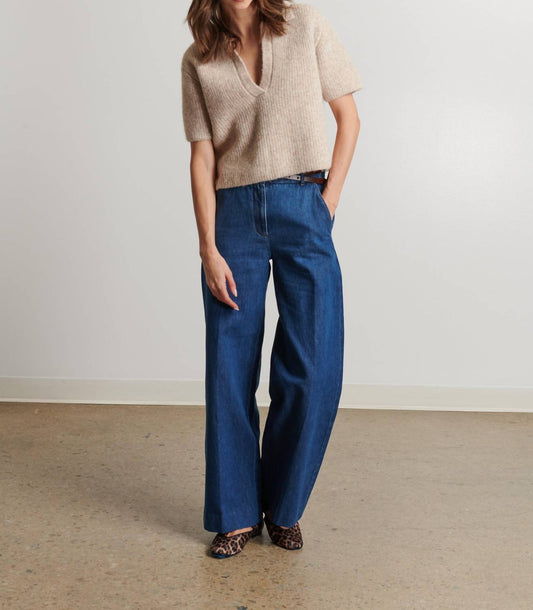 Line - Joni Short Sleeve Sweater Top