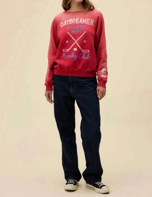 Daydreamer - Hockey Club Vintage Raglan Sweatshirt