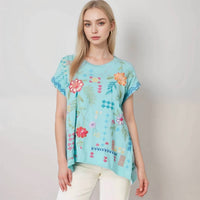 Johnny Was - Katie Relaxed Drape Tee