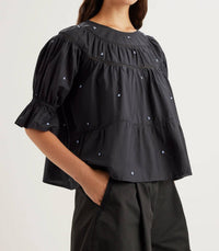Merlette - Sol With French Knots Top