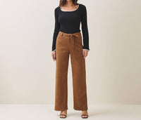 Able - Vegan Suede Pants