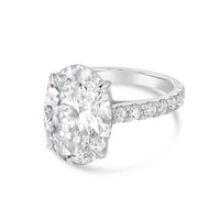 Diana M Jewels - Women's Oval & Round Lab-Grown Diamond Fashion Ring (12.00 Ct) - Luxe