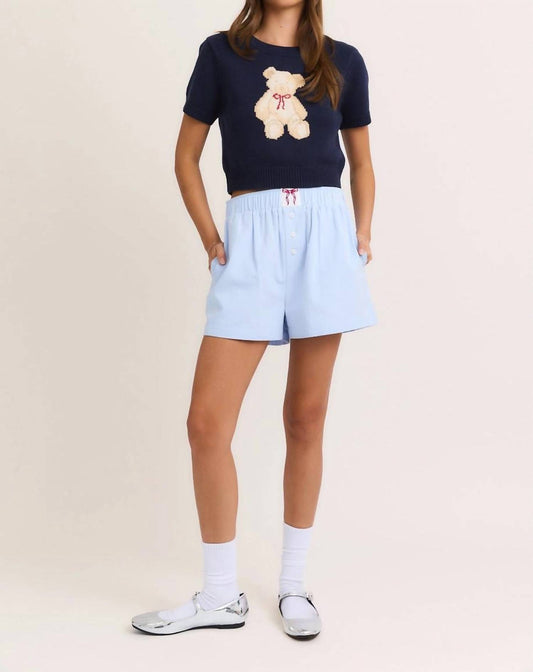 Le Lis - High Waisted Boxer Shorts