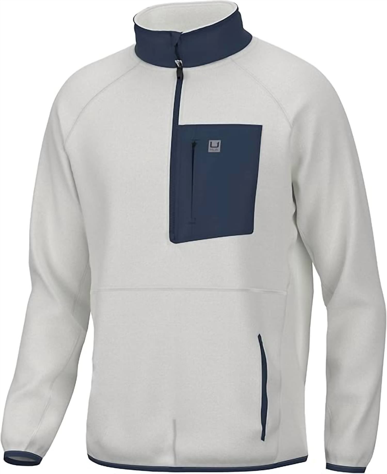 Huk - Men's Waypoint Fleece 1/2 Zip Jacket
