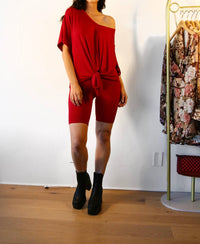 Little Secret Of Mine - Ribbed Shorts Set