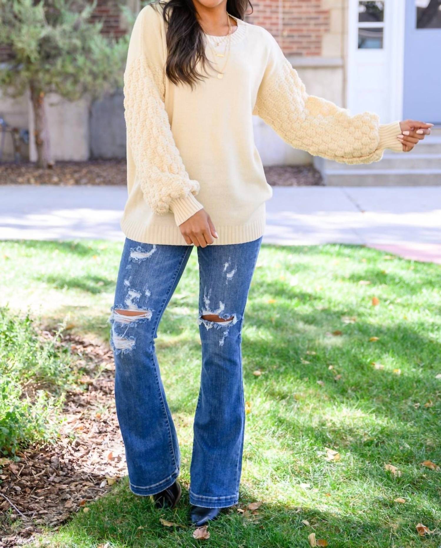 Bubbly B Sweater