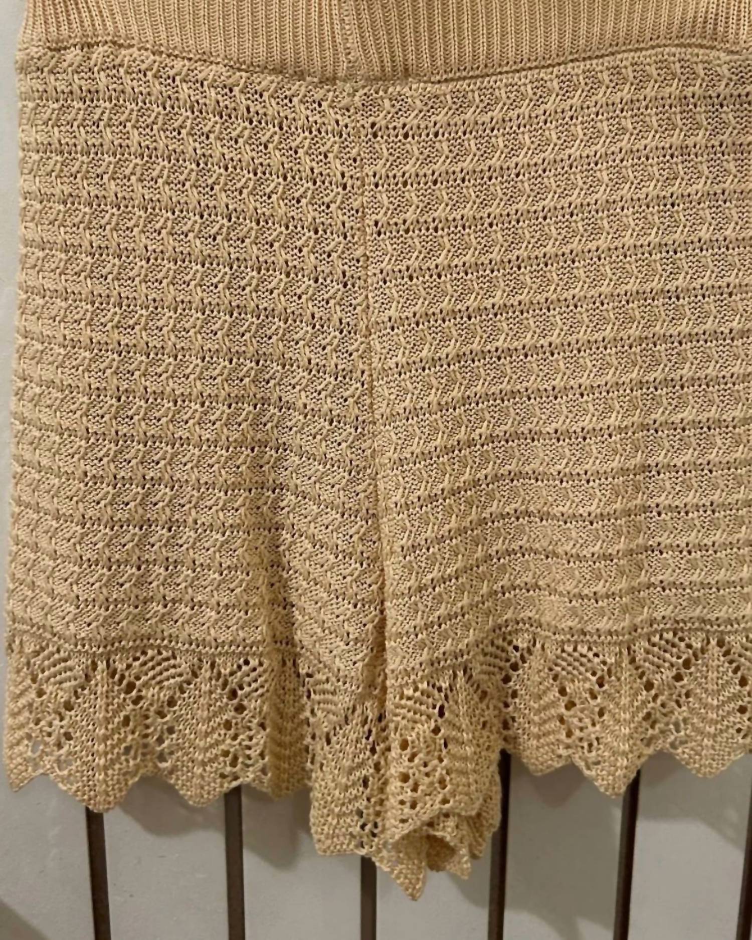Sage The Label - Women's Angelina Pointelle Skort
