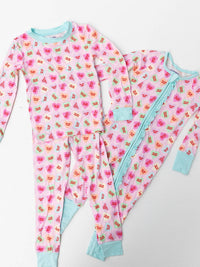 Poppy Kids Co. - Girls' Convo Hearts Pj Set
