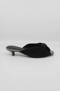 Intentionally Blank - Women's Curfew Leather Kitten Heel