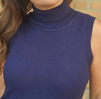 Picadilly - Mock Neck Tank Sweater