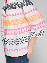 Vilagallo - Drew Embroidered Top