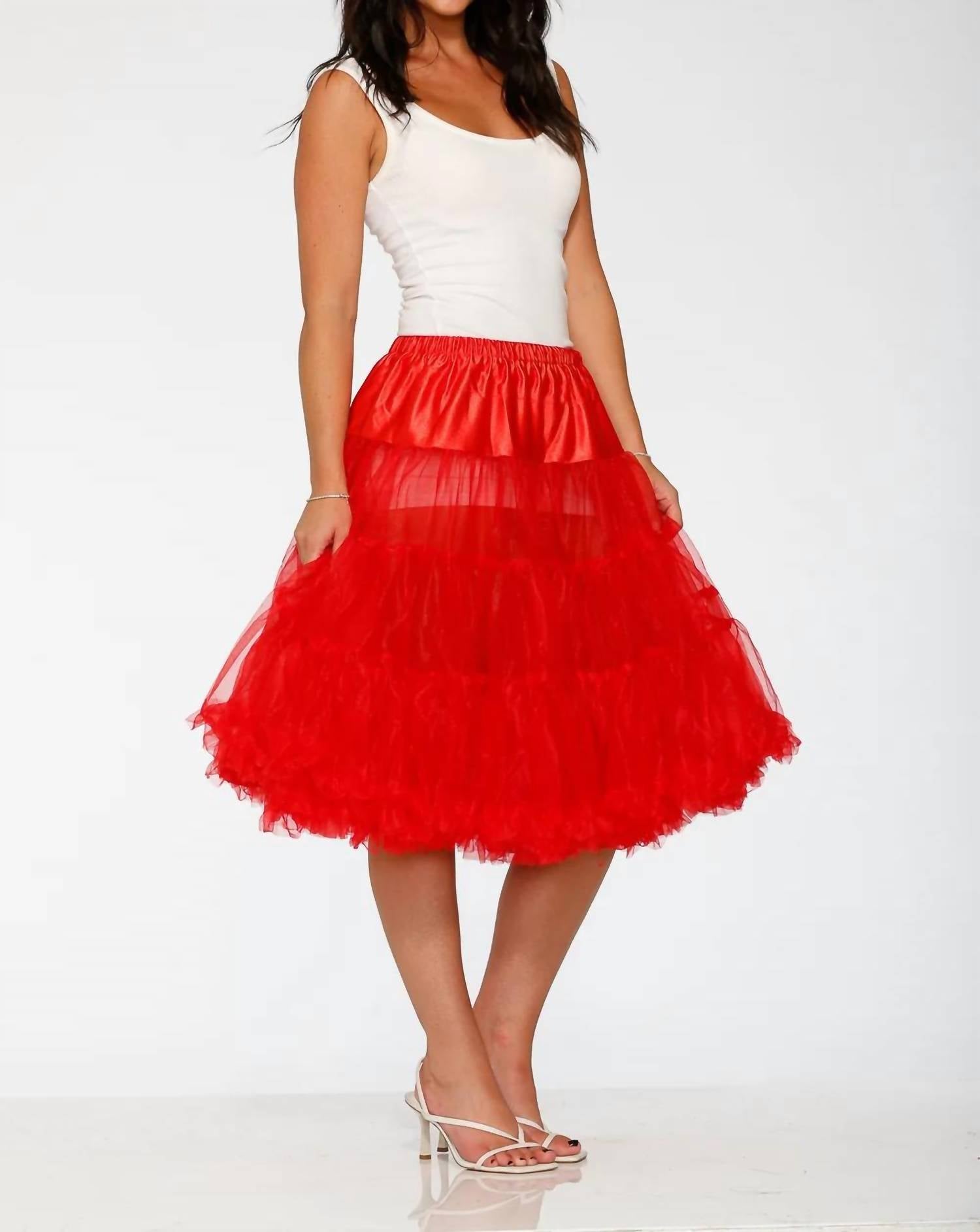 Orchid Bloom - Petticoat Skirt