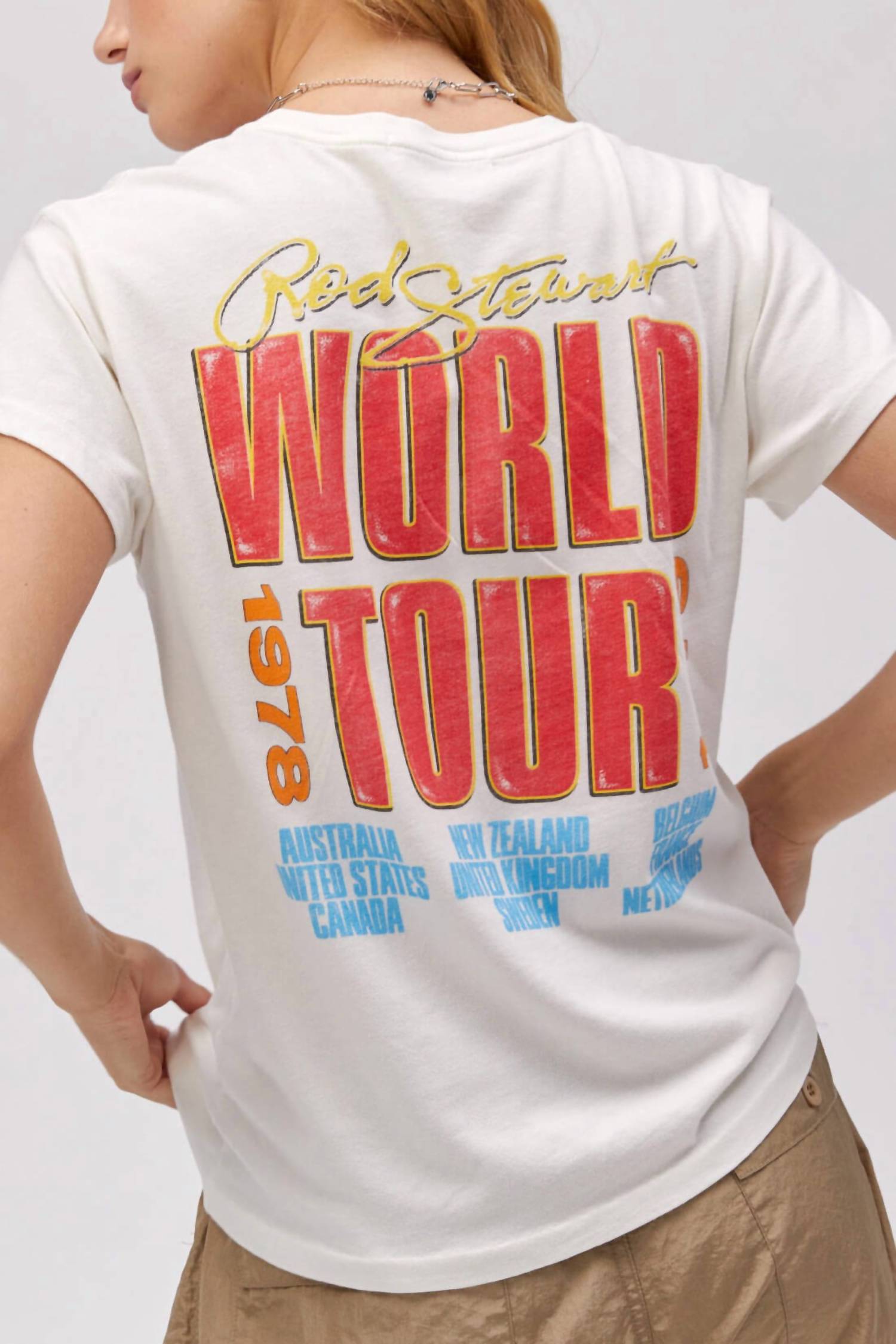 Daydreamer - Rod Stewart Rainbow Tour Tee