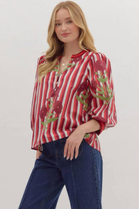 Entro - Shelley Striped Top