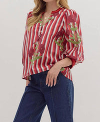 Entro - Shelley Striped Top