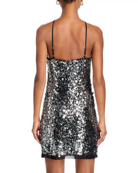 Steve Madden - Angel Sequin Halter Neck Mini Dress