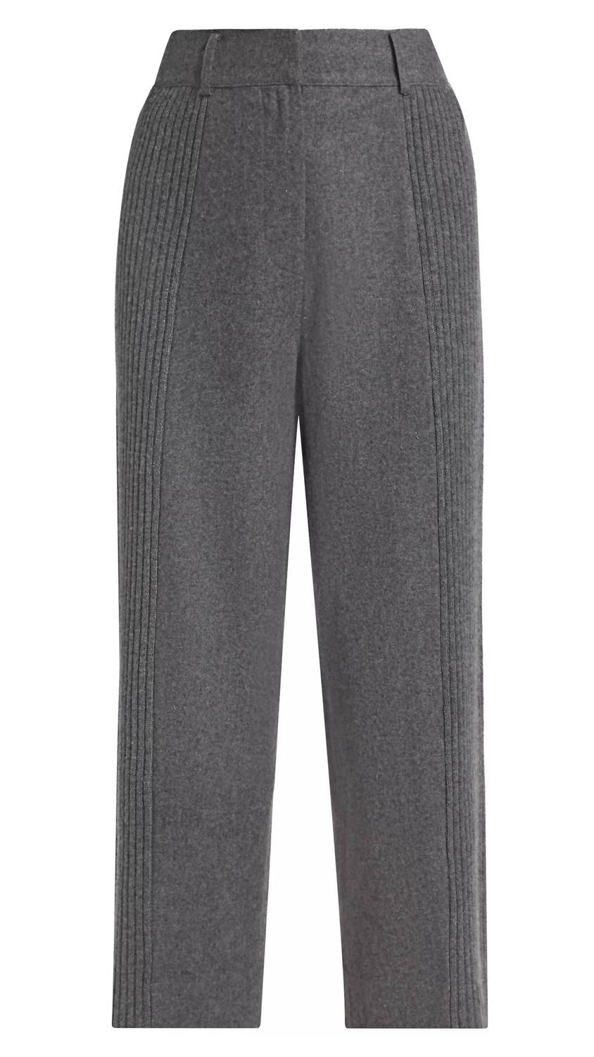 Naadam - Luxe Ribbed Hybrid Cropped Trousers