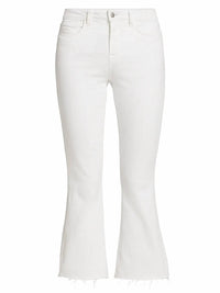 L'Agence - WOMEN'S KENDRA HIGH RISE CROP FLARE JEANS