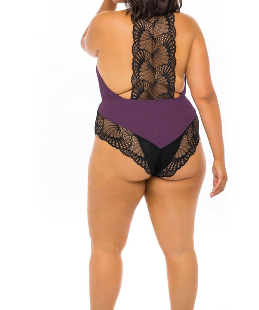 Oh La La Cheri - Claribel Jersey Romper - Plus