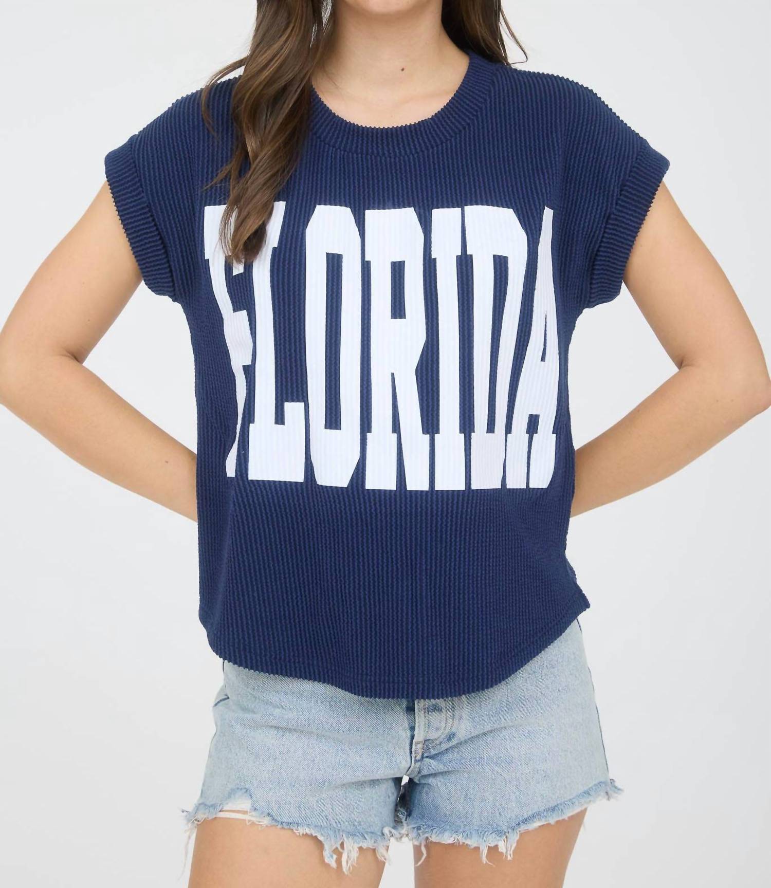 Blu Pepper - Florida Knit Tee