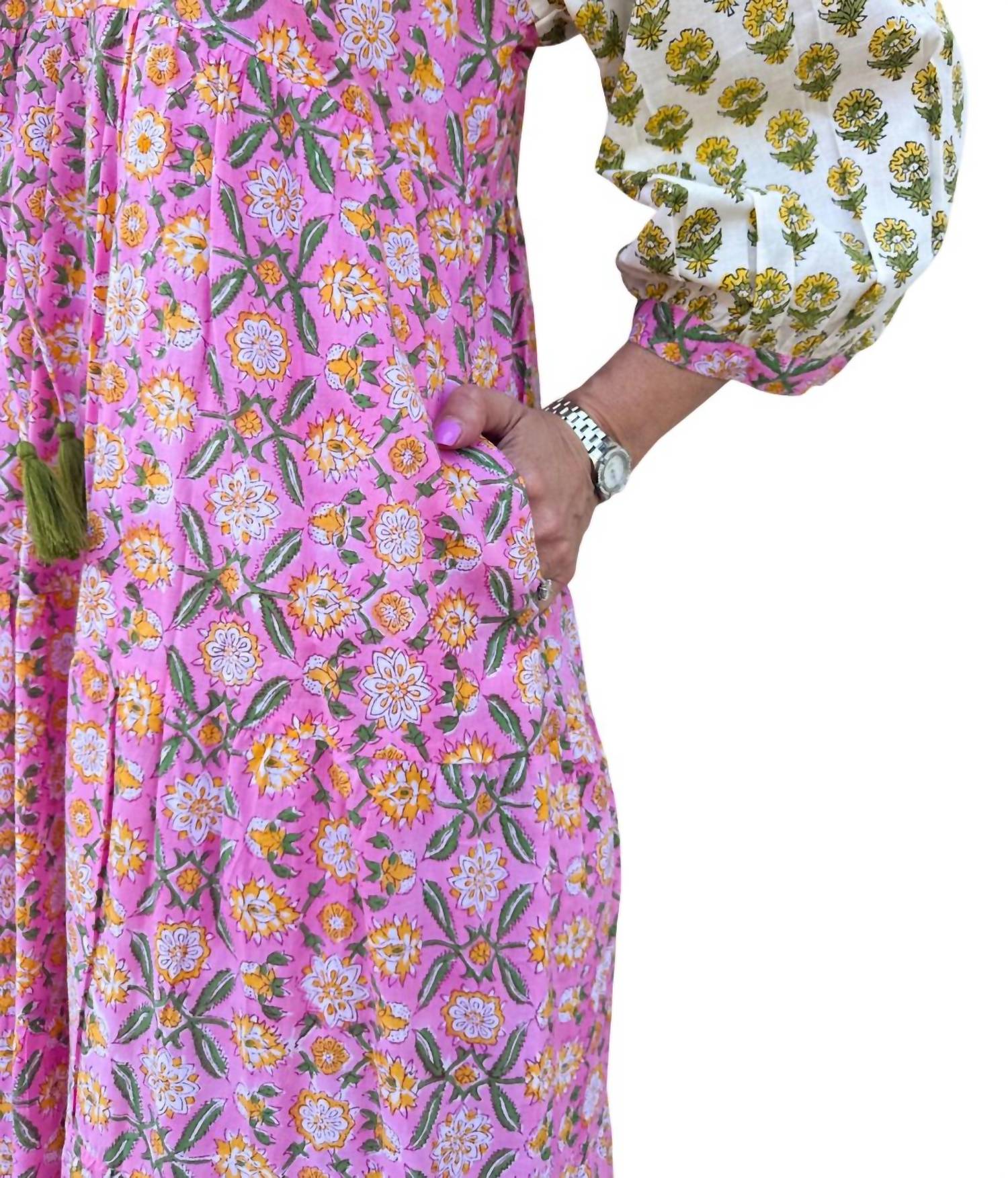 Farylina - Nelly Cotton Midi Dress
