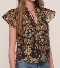 Heartloom - Wiley Flutter Sleeve Top