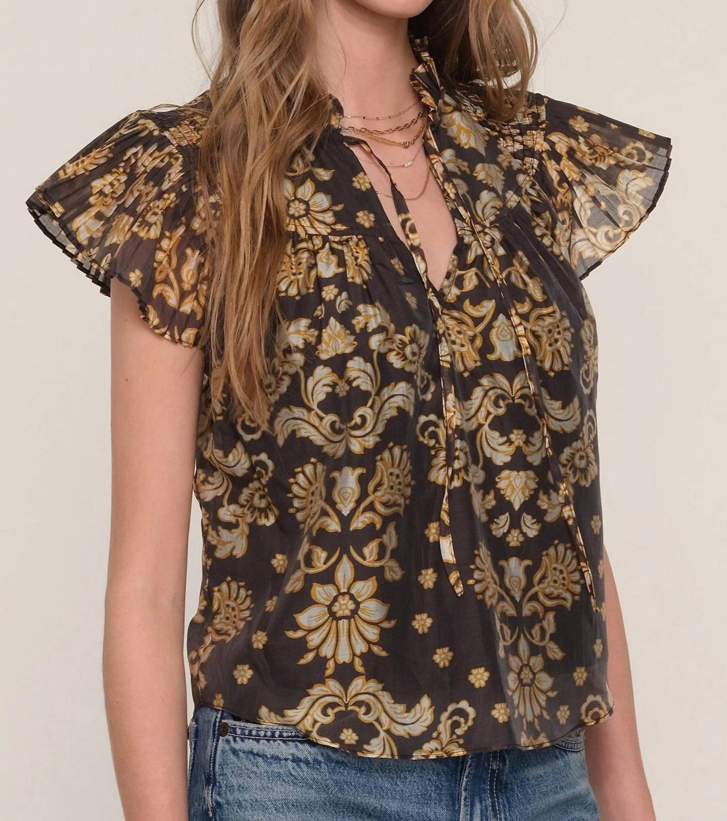 Heartloom - Wiley Flutter Sleeve Top