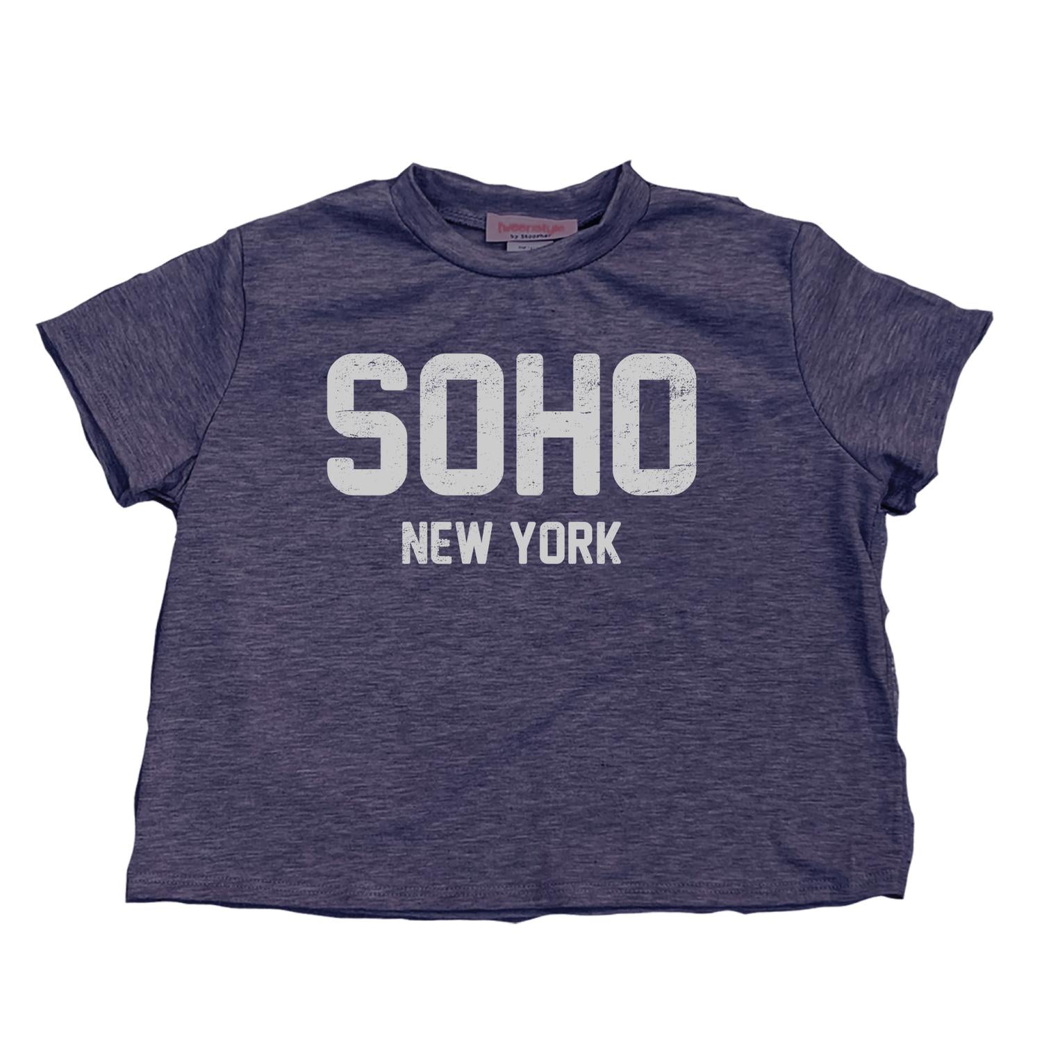 Tweenstyle - Girl's Soho New York Boxy Tee