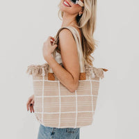Pretty Simple - Women's Fae Fringe Tote Bag