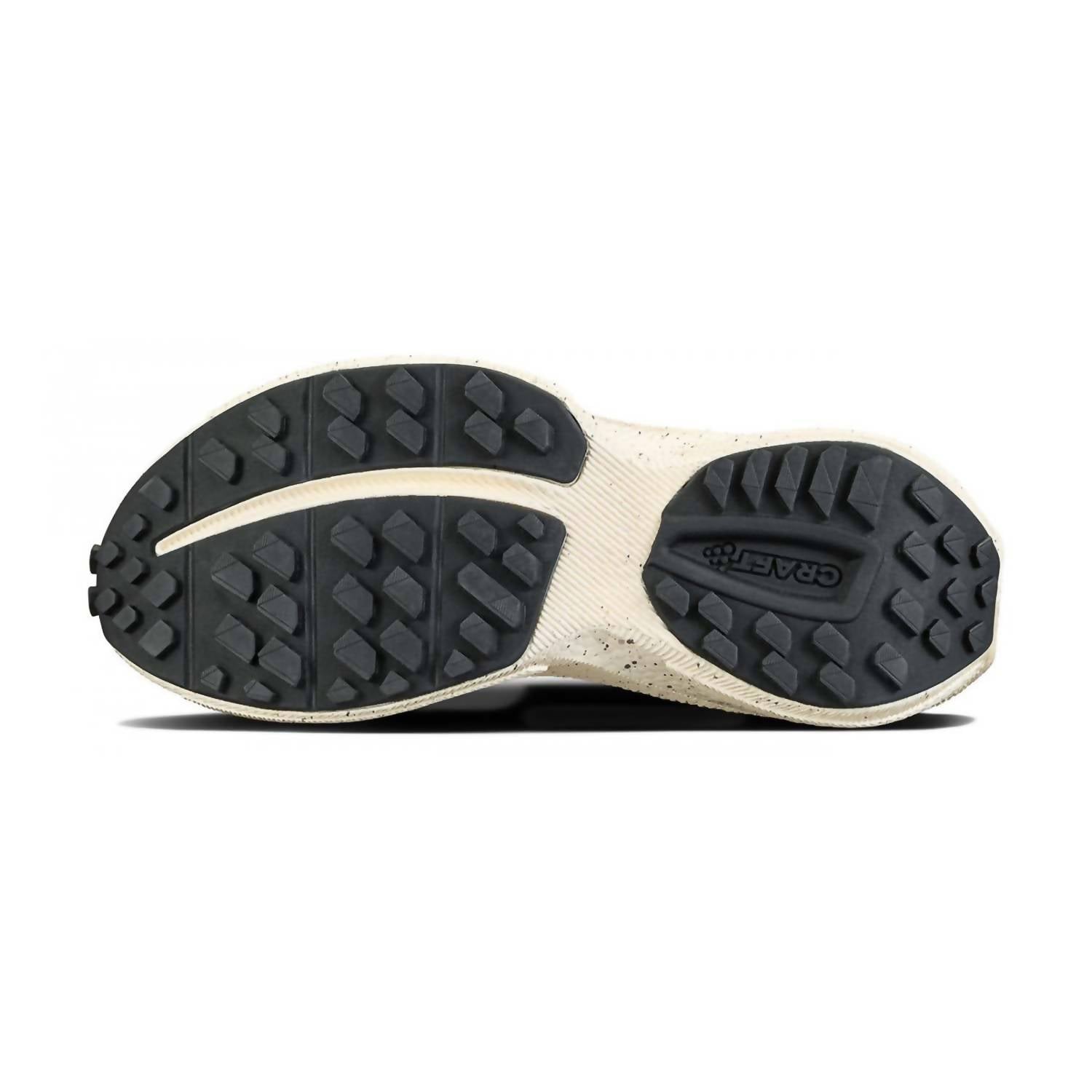 Craft Men's Pro Endurance Trail Running Shoes in ash white - men's shoe - detail view