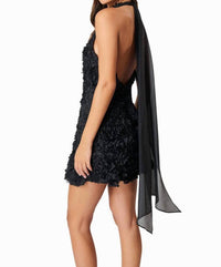 Elliatt - Megan Halter Neck Mini Dress