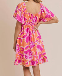 Gilli - Summer Fling Floral Babydoll Dress