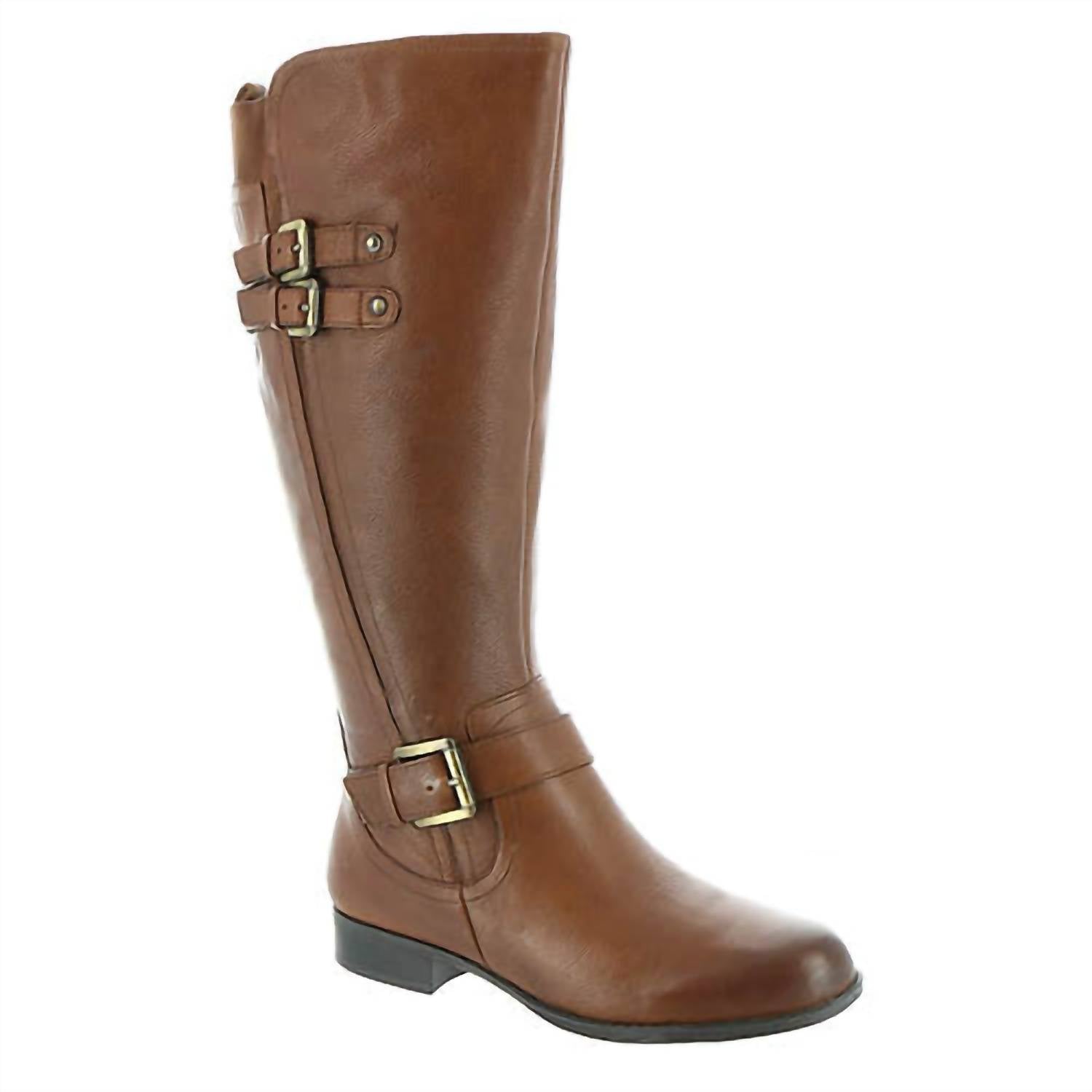 Naturalizer Women's Jessie Wide Calf Riding Boot in banana - women's shoe
