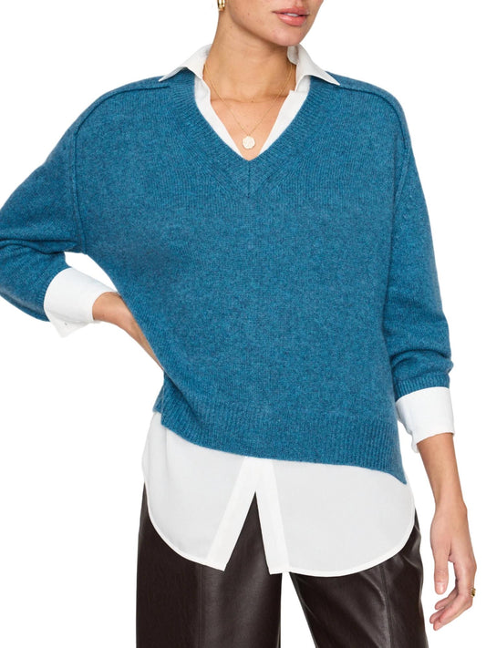 Brochu Walker - Women's V-Neck Layered Pullover