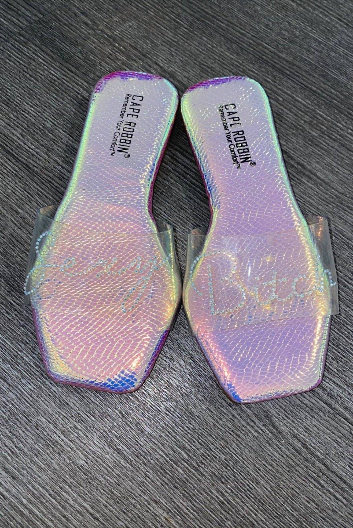 Cape Robbin - Women's Mino Clear Flap Sandal