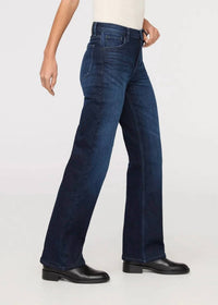 Duer - Tech Fleece Denim High Rise Straight Jeans
