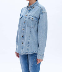 Bayeas - Classic Long Sleeve Oversized Button Down Shirt
